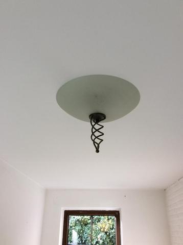 SPOTPRIJS! MOOIE PLAFONDLAMP 2 STUKS GLAS beschikbaar voor biedingen