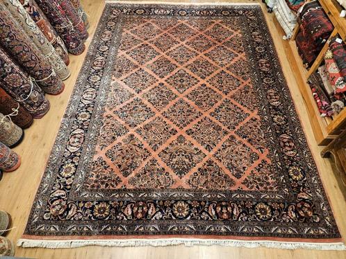 Handgeknoopt oosters tapijt sarough 362x250, Huis en Inrichting, Stoffering | Tapijten en Kleden, Gebruikt, 200 cm of meer, 200 cm of meer