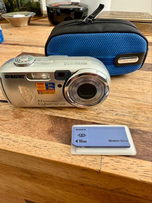 Sony Cyber-shot DSC-P73 Digitale Camera, Audio, Tv en Foto, Videocamera's Digitaal, Zo goed als nieuw, Sony, 20x of meer, Ophalen of Verzenden