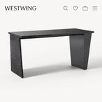 Westwing Bureau Zwart Marmer Look NEW, Ophalen, Overige materialen, 50 tot 100 cm, 100 tot 150 cm