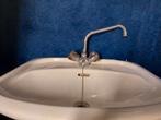Wastafel met kraan badkamer waskom fontein badkamer keuken, Ophalen, Zo goed als nieuw, Koper, Wastafel