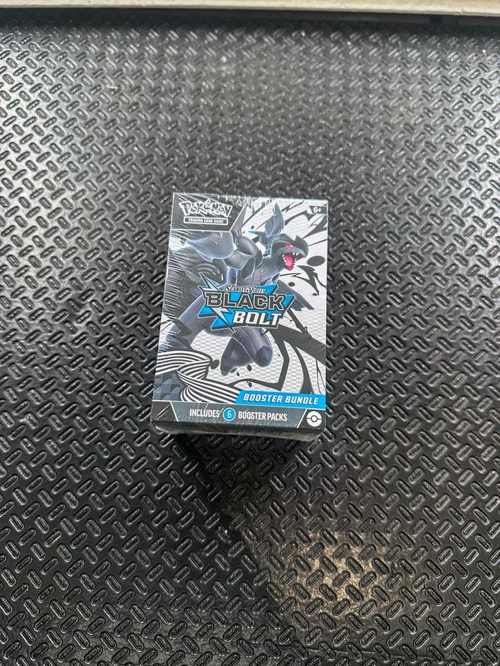 Pokemon TCG Scarlet & Violet Black Bolt Booster Bundle, Hobby en Vrije tijd, Verzamelkaartspellen | Pokémon, Nieuw, Booster, Ophalen of Verzenden
