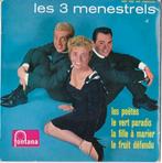 Single E.P. (1961) Les 3 Menestrels, Gebruikt, 7 inch, Single, Ophalen of Verzenden