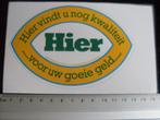 sticker hier vindt u nog kwaliteit voor uw goeie geld tefal, Verzenden, Zo goed als nieuw, Merk