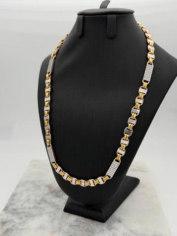 Prachtige 18 karaat magnum ketting 70 cm beschikbaar voor biedingen