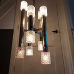 Vintage hanglamp kroonluchter vide lamp, Huis en Inrichting, Lampen | Kroonluchters, Gebruikt, Ophalen