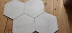 Sphinx hexagontegels. Marble White tegels., Doe-het-zelf en Verbouw, Ophalen of Verzenden, Zo goed als nieuw, Minder dan 5 m²