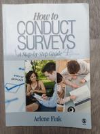 Gratis boek: How to conduct surveys, Boeken, Studieboeken en Cursussen, Arlene fink, Ophalen of Verzenden, Zo goed als nieuw