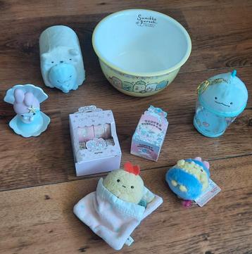 Pakket ,San-X, sumikko gurashi, my melody enzv. beschikbaar voor biedingen