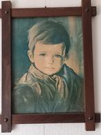 Schilderij van "De huilende jongen", Ophalen, Minder dan 50 cm, 50 tot 75 cm, Zo goed als nieuw