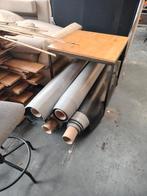 Theater/Dansvloer grijs/zwart vinyl, Ophalen, Gebruikt, Overige typen, 10 m² of meer