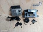 Fiat Punto Evo 1.3 M-Jet Sleutelset + ECU 51880758 09 - 13, Auto-onderdelen, Ophalen of Verzenden, Gebruikt