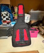 Delta gitaar met hoes, Muziek en Instrumenten, Behuizingen en Koffers, Ophalen, Zo goed als nieuw