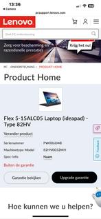 Gezocht defect lenovo flex 5, Computers en Software, Windows Laptops, Ophalen of Verzenden, 15 inch, 2 tot 3 Ghz