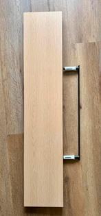 Duraline wandplank 118x23,5 cm eiken, Ophalen of Verzenden, Gebruikt