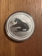 Australië, 1 $ 1 ounce Year of the tiger 2010, Lunar II, Ophalen of Verzenden, Zilver