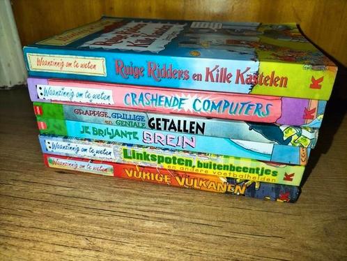 Waanzinnig om te weten , €3,75 p.stk, laatste 6 samen €20,-, Boeken, Kinderboeken | Jeugd | 10 tot 12 jaar, Gelezen, Ophalen of Verzenden