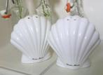 RIVIERA MAISON witte schelpen peper en zoutstel, Ophalen of Verzenden, Gebruikt