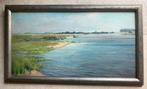 Vue op de Maas, Kerkdriel - Roelof van Nijendaal 1880-1975, Ophalen of Verzenden