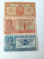 3 oude biljetten Nederland, Postzegels en Munten, Bankbiljetten | Nederland, Ophalen of Verzenden