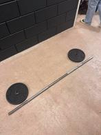BARBELL chroom | Met 22kg aan gewichten!, Ophalen, Zo goed als nieuw