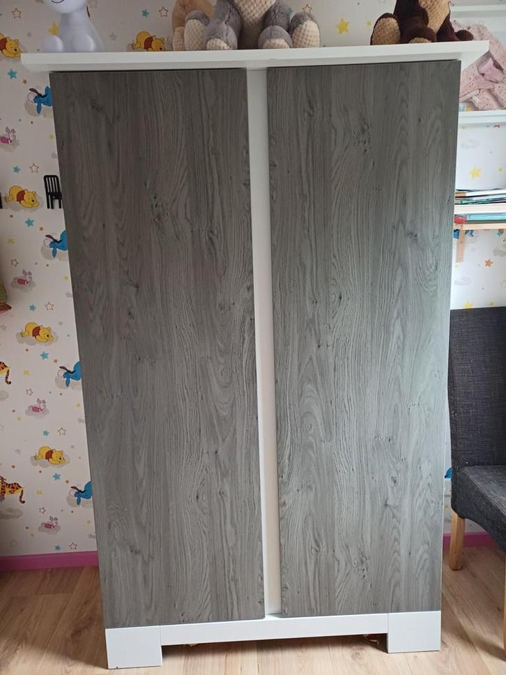 Complete babykamer incl. matras, Kinderen en Baby's, Kinderkamer | Commodes en Kasten, Zo goed als nieuw, Kast, 105 cm of meer