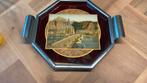 Antiek Art Deco Dienblad Foto Nels Dinant België, Antiek en Kunst, Ophalen of Verzenden