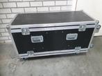 Grote 19 inch flightcase op wielen - 129cm hoog, Ophalen of Verzenden, Gebruikt, Speaker of Versterker, Flightcase