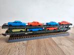Modeltrein Ho lima autotransporter met auto's, Hobby en Vrije tijd, Modeltreinen | H0, Gelijkstroom, Wagon, Ophalen of Verzenden