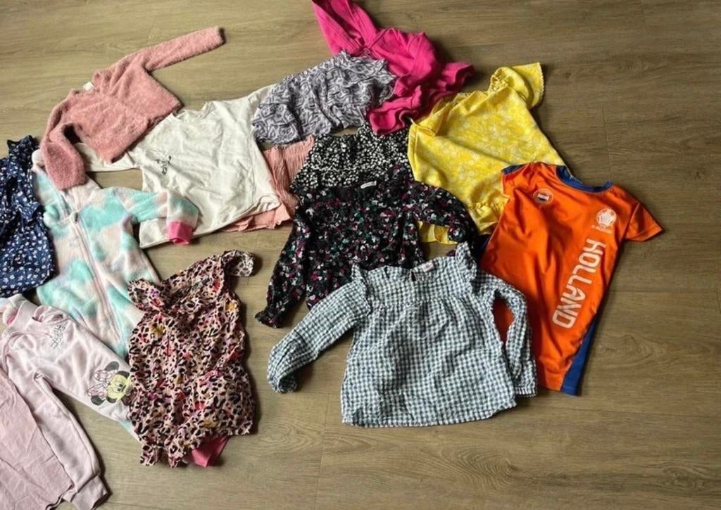 Meisjeskleding Bundel Maat 98/104 – 15 Stuks, Ophalen of Verzenden, Gebruikt, Meisje, Overige typen