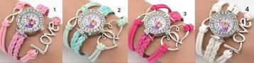 Mooie FROZEN - ELSA & ANNA horloge/armband voor € 9,95 p/st. beschikbaar voor biedingen