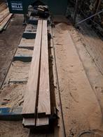 Versgezaagde douglas balken, Ophalen