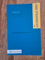 G. Knigge - Strafprocesrecht  - ons strafrecht 2- paperback, Ophalen of Verzenden, Zo goed als nieuw, G. Knigge; B.F. Keulen