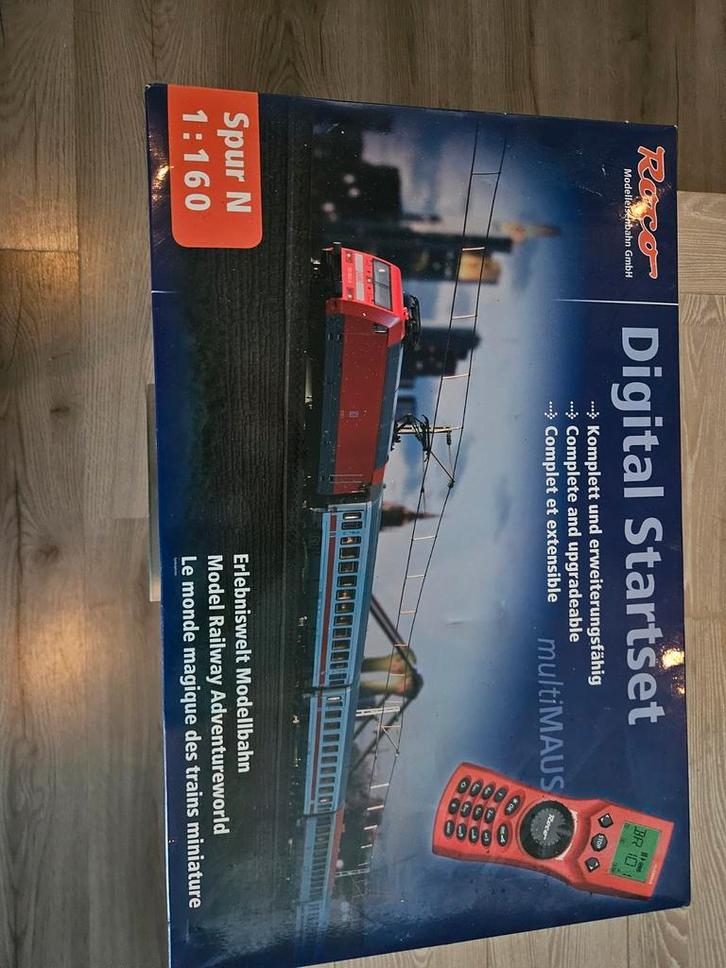 Roco Digital Startset N Spoor, Hobby en Vrije tijd, Modeltreinen | H0, Zo goed als nieuw, Treinset, Gelijkstroom, Roco, Analoog