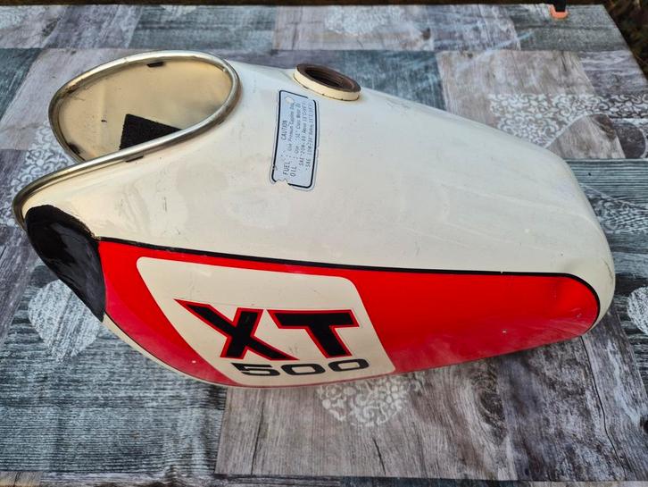 Stalen tank XT500 1978, Motoren, Onderdelen | Yamaha, Ophalen of Verzenden