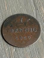 1 Pfennig 1819 Hessen, Duitsland, Losse munt, Verzenden