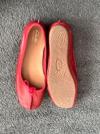 Clarks Ballerina's - Maat 39., Ophalen of Verzenden, Zo goed als nieuw, Rood, Ballerina's