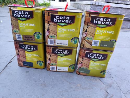 Verschillende varianten verf, Doe-het-zelf en Verbouw, Verf, Beits en Lak, Gebruikt, Verf, Minder dan 5 liter, Groen, Ophalen