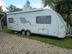 Eriba Hymer 620A tandemasser, Rondzit, Vast bed, 7 tot 8 meter, Particulier
