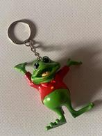 Sleutelhanger van kikker uit Duinrell. Totale lengte 11 cm., Verzamelen, Ophalen of Verzenden, Zo goed als nieuw, Knuffel of Figuurtje