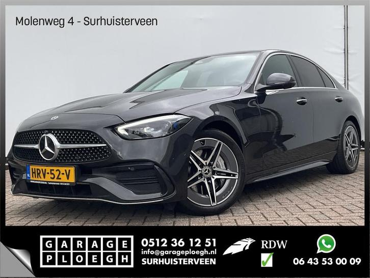Mercedes-Benz C-Klasse 220 D AMG Line Stoel.electr.Verw Sfee, Auto's, Mercedes-Benz, Bedrijf, Te koop, C-Klasse, 360° camera, 4x4