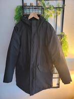 Winterjas | parka | bontje | zgan | maat L, Maat 52/54 (L), Zwart, Ophalen of Verzenden, Zo goed als nieuw