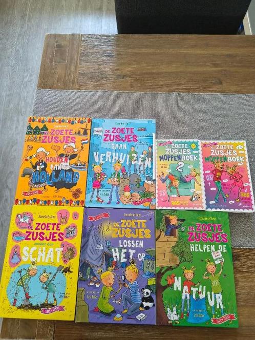 De zoete zusjes van Hanneke de Zoete 7 maal, Boeken, Kinderboeken | Jeugd | 10 tot 12 jaar, Zo goed als nieuw, Ophalen of Verzenden
