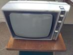 Philips zwart wit tv portable jaren 70, Audio, Tv en Foto, Vintage Televisies, Ophalen, Gebruikt, Minder dan 40 cm, Philips