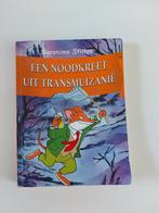 Een noodkreet uit Transmuizanië - Geronimo Stilton, Ophalen of Verzenden, Gelezen, Geronimo Stilton, Fictie algemeen