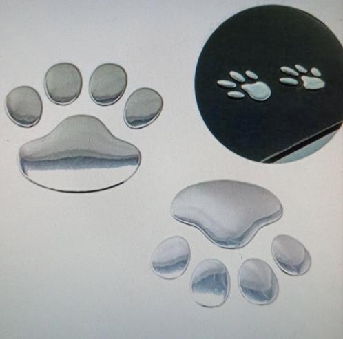 Honden pootjes ( stickers), water vast en UV bestendig., Hobby en Vrije tijd, Kaarten | Zelf maken, Nieuw, Overige typen, Overige thema's