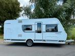 Dethleffs Aero 500 QSK | 2021 | Stapelbed | 1800kg as | 90’s, Treinzit, Particulier, Schokbreker, 1250 - 1500 kg
