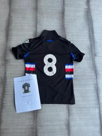 Matchworn shirt Sampdoria N'8 2020/2021 beschikbaar voor biedingen
