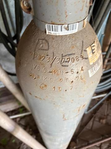 Zuurstof fles co2 leeg beschikbaar voor biedingen