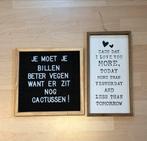 Decoratieve Wandteksten, Ophalen, Gebruikt